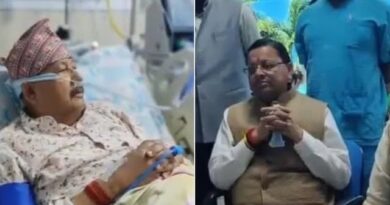 उत्तराखंड : कैबिनेट मंत्री सतपाल महाराज की अचानक तबीयत बिगड़ी, ऋषिकेश एम्स में किया गया भर्ती