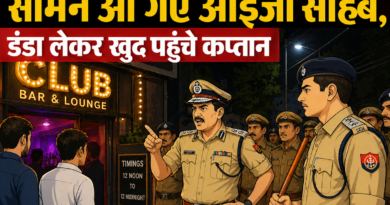 उत्तराखंड: बार बंद कराने पहुंची पुलिस तो सामने आ गए आईजी साहब, डंडा लेकर खुद पहुंचे कप्तान