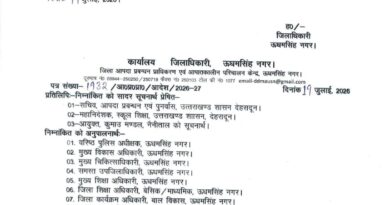 उधमसिंह नगर में सोमवार को बंद रहेंगे सभी स्कूल, डीएम ने जारी किया आदेश
