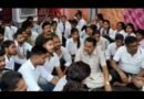 आईएनसी मान्यता की मांग पर नर्सिंग छात्रों का धरना जारी, विधायक तिलकराज बेहड़ ने दिया समर्थन